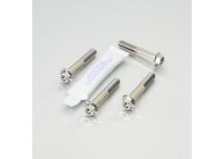 Axle Pinch Bolt Kit Stainless Steel, Front